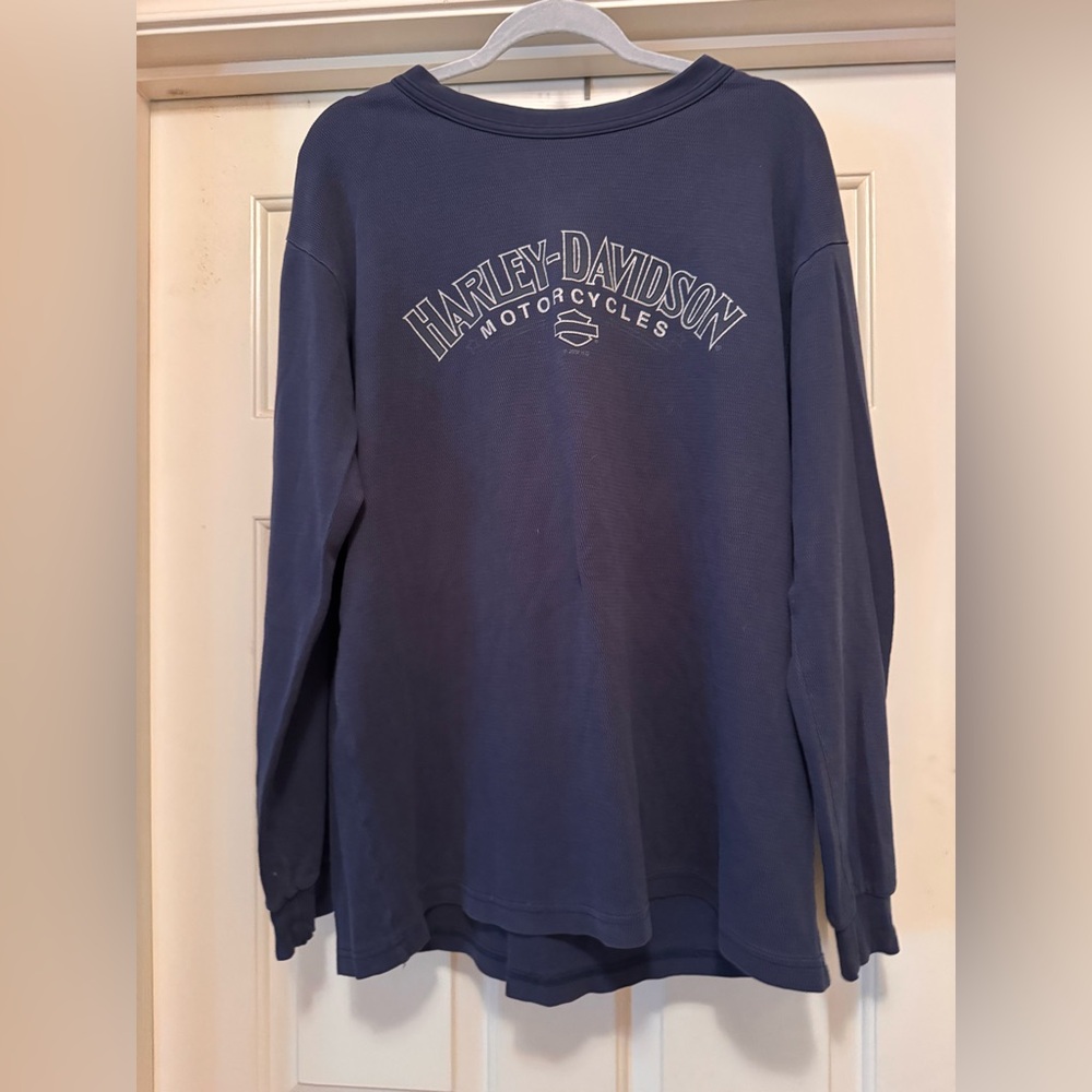 Harley-Davidson Navy Blue Men's Shirt